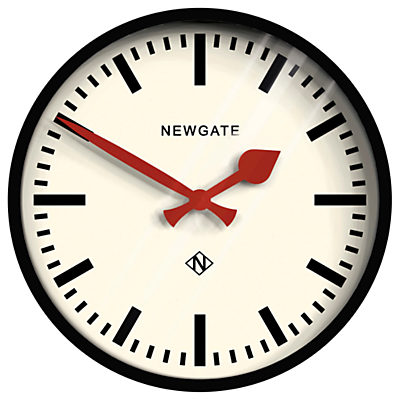Newgate The Luggage Clock Black Newgate The Luggage Clock Black